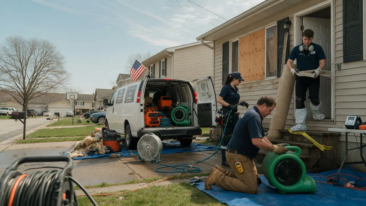 Water Damage Restoration in Milton, TN near me